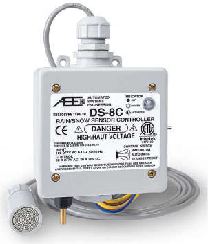 Терморегулятор для кровли DS-8 с датчиками влажности и температуры