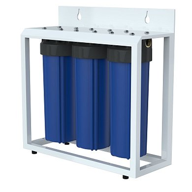 Трехступенчатая система фильтров Unicorn FHBB20TRIO BB20" БЕЗ КАРТРИДЖЕЙ