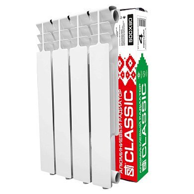 Алюминиевый радиатор STI Classic 500/80 (S500A6) 4 сек