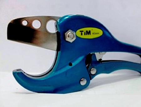Ножницы для резки PPR-труб d 20-40 TIM синие ( 00166 ) УСИЛЕННЫЕ