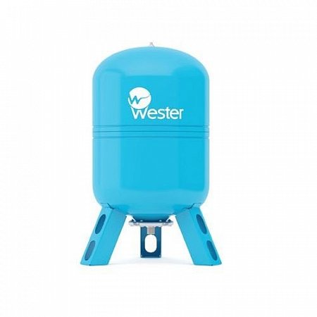 Гидроаккумулятор СИНИЙ WAV 150л  Wester вертикальный       